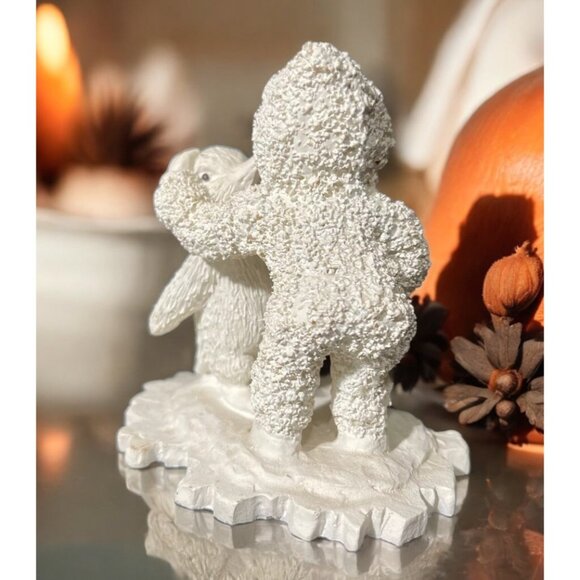 Vintage Snow Buddies Girl with Penguin Figurine - Picture 5 of 7